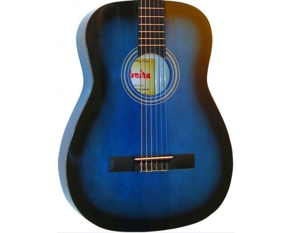 OLVEIRA CG30018BLS CHITARRA CLASSICA RIDOTTA 1-8 TOP FONDO E FASCE IN TIGLIO-TASTIERA E PONTE IN ACERO-MANICO IN CATALPA-MECCANI