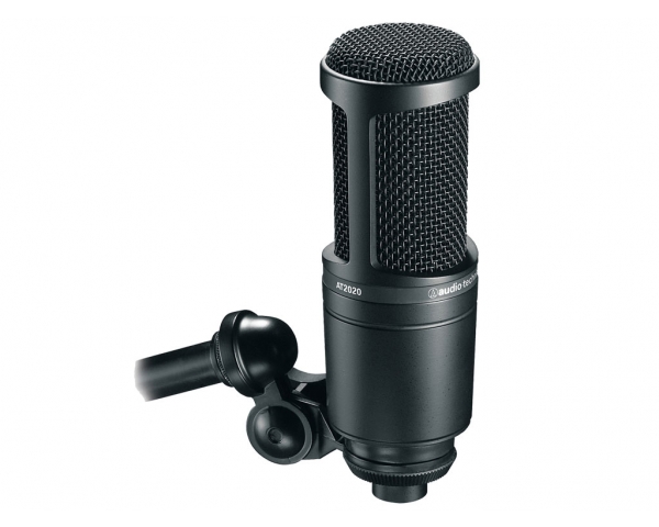 AUDIO TECHNICA AUDIO-TECHNICA AT2020 MICROFONO STUDIO CARDIOIDE CONDENSATORE AT-2020