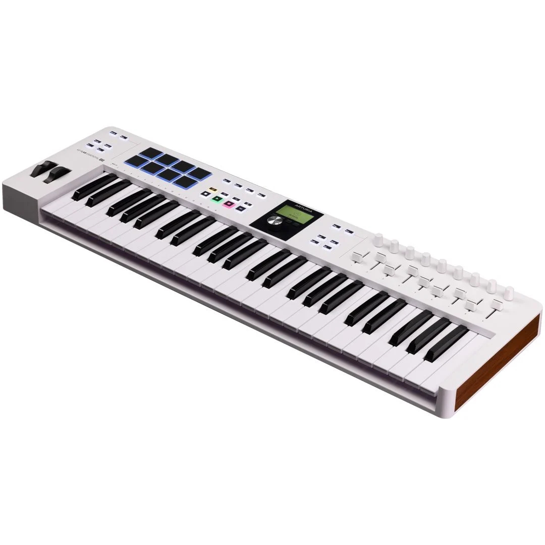 ARTURIA KEYLAB ESSENTIAL MK3 49 WHITE TASTIERA MASTER KEYBOARD MIDI USB 49 TASTI
