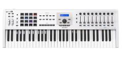 ARTURIA KEYLAB61-MKII CONTROLLER BIANCO MIDI USB TASTIERA 61 TASTI SEMIPESATI BIANCA