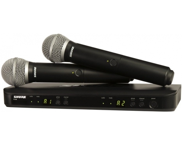 SHURE BXL288E-PG58 PALMARE WIRELESS 2 CANALI