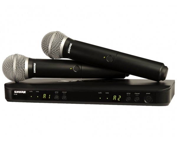 SHURE BXL288E-PG58 PALMARE WIRELESS 2 CANALI