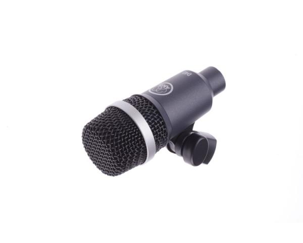 AKG ACOUSTIC AKG D40 MICROFONO DINAMICO CARDIOIDE PER BATTERIA PERCUSSIONI FIATI E AMPLIFICATORI PER STRUMENTI