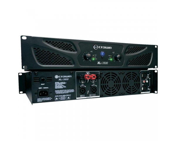 CROWN XLI3500 AMPLIFICATORE 2700 WATT 4 OHM BRIDGE E 2 X 1350 WATT STEREO
