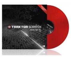 NATIVE INSTRUMENTS TRAKTOR SCRATCH CONTROL VINYL RED MKII VINILE DI CONTROLLO MK2
