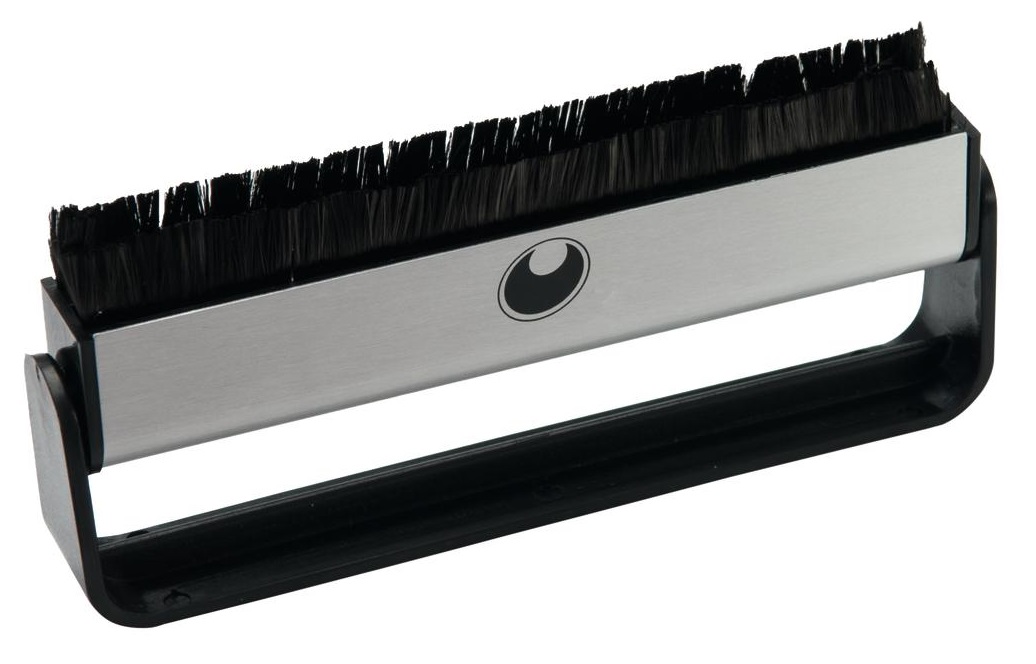 OMNITRONIC CARBON FIBRE BRUSH SPAZZOLA ANTISTATICA FIBRA DI CARBONIO PULIZIA VINILI