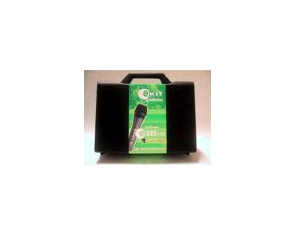 SENNHEISER E835 KIT3 MICROFONO DINAMICO VOCE + CLAMP + CAVO BUNDLE