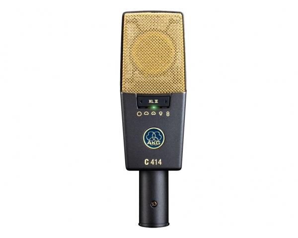 AKG ACOUSTIC AKG C414-XLII MICROFONO A CONDENSATORE DA STUDIO LARGO DIAFRAMMA 9 DIAGRAMMI POLARI MULTI PATTERN