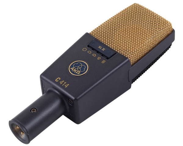 AKG ACOUSTIC AKG C414-XLII MICROFONO A CONDENSATORE DA STUDIO LARGO DIAFRAMMA 9 DIAGRAMMI POLARI MULTI PATTERN