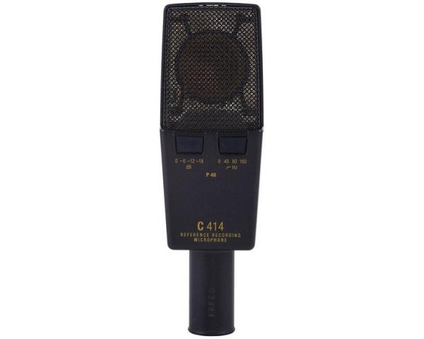 AKG ACOUSTIC AKG C414-XLII MICROFONO A CONDENSATORE DA STUDIO LARGO DIAFRAMMA 9 DIAGRAMMI POLARI MULTI PATTERN
