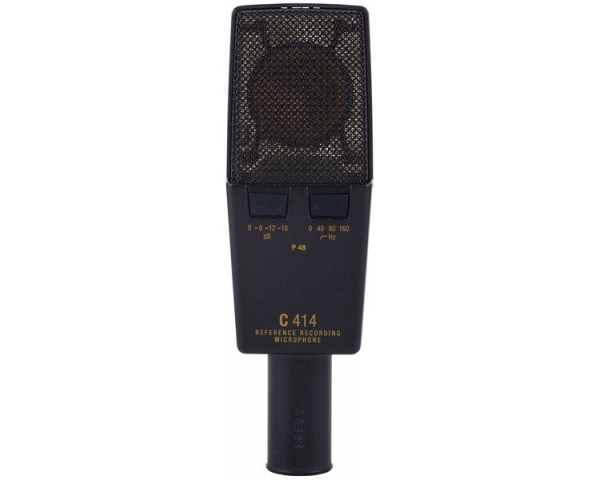 AKG ACOUSTIC AKG C414-XLII MICROFONO A CONDENSATORE DA STUDIO LARGO DIAFRAMMA 9 DIAGRAMMI POLARI MULTI PATTERN