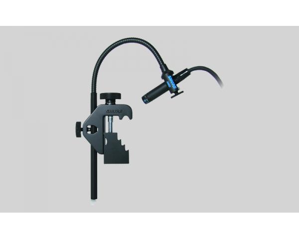 SHURE BETA98DS MICROFONO SUPERCARDIOIDE CONDENSATORE FLESSIBILE A COLLO D'OCA PER PERCUSSIONI + CLAMP IN DOTAZIONE