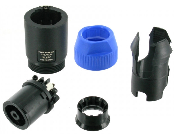 NEUTRIK NL8FC SPEAKON 8 POLI FEMMINA