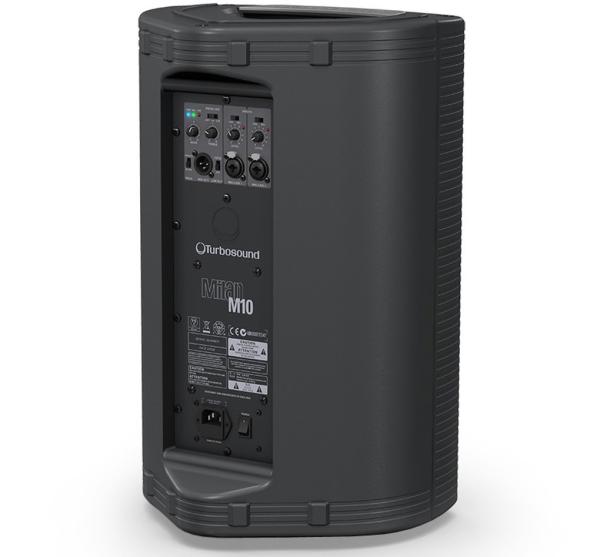 TURBOSOUND MILAN M10 CASSA AMPLIFICATA DUE VIE 10" 600W 2 CANALI EQUALIZZATORE DUE BANDE
