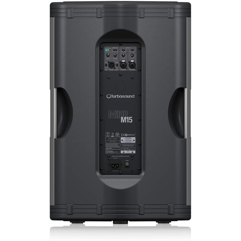 TURBOSOUND MILAN M15 CASSA ATTIVA AMPLIFICATA DUE VIE 15" 1000W 2 CANALI EQUALIZZATORE DUE BANDE