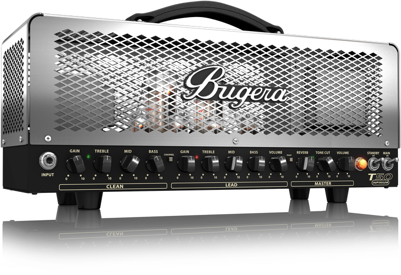 BUGERA T50-INFINIUM TESTATA VALVOLARE PER CHITARRA 50 WATT