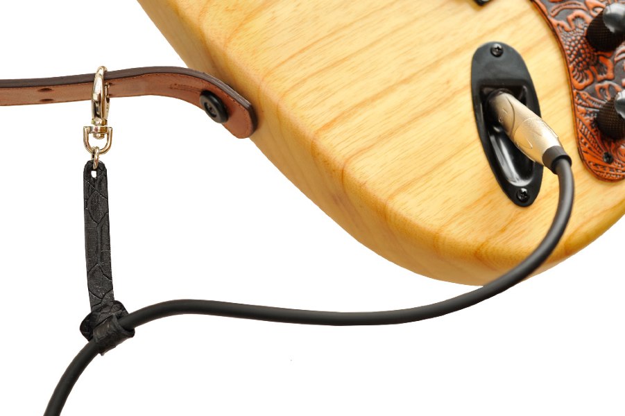 RIGHTON STRAPS JACKGUARD FASCETTA FERMA CAVO PER CHITARRA E BASSO