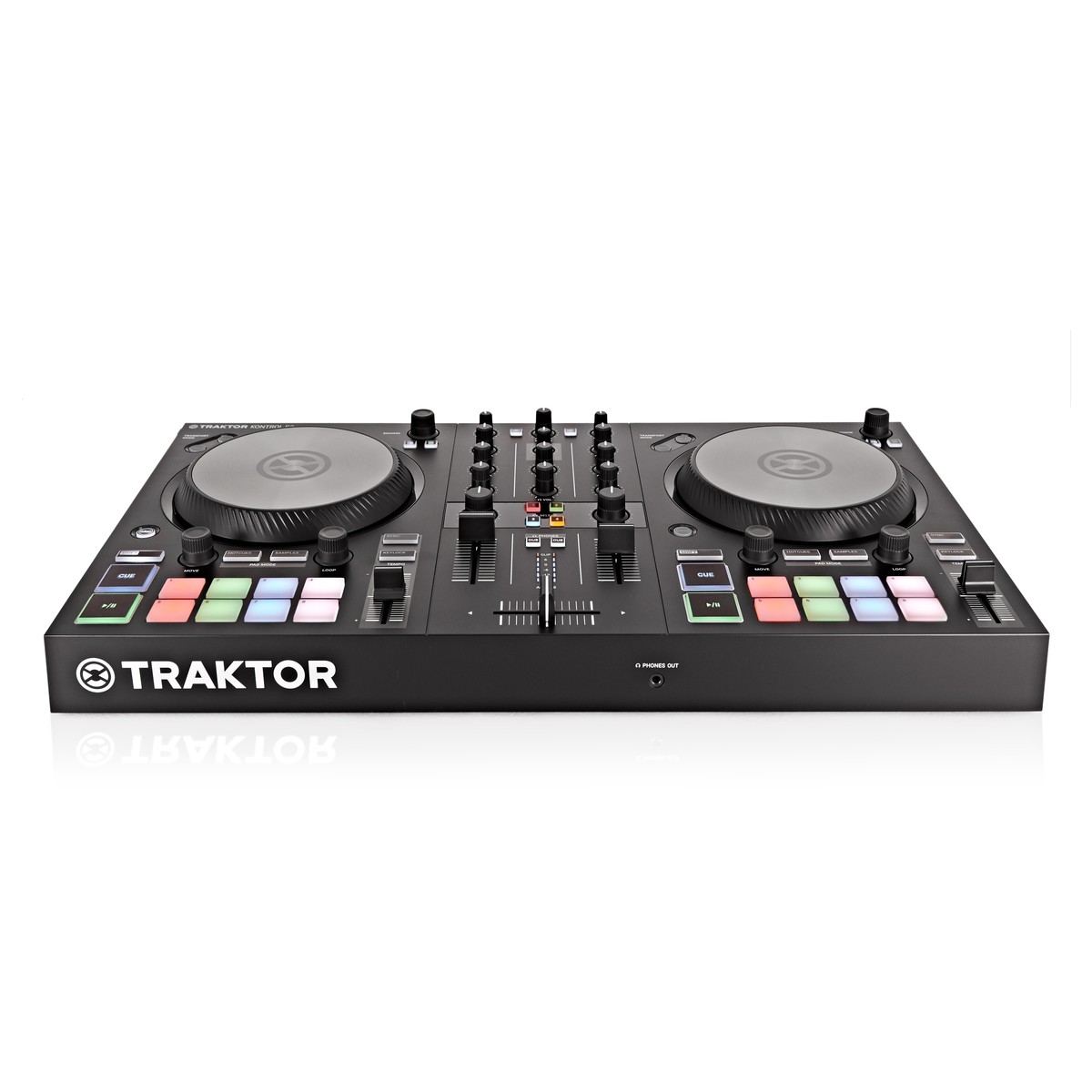 NATIVE INSTRUMENTS NATIVE INSTUMENTS TRAKTOR KONTROL S2 MKIII CONTROLLER MIDI USB 2 DECK + INTERFACCIA AUDIO 4 CANALI