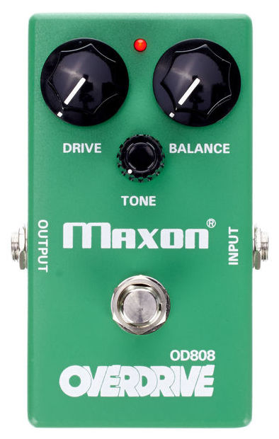 MAXON OD-808 EFFETTO OVERDRIVE BOOSTER A PEDALE PER CHITARRA TUBE SCREAMER