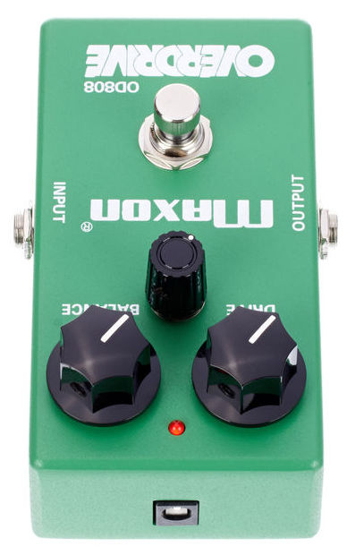 MAXON OD-808 EFFETTO OVERDRIVE BOOSTER A PEDALE PER CHITARRA TUBE SCREAMER