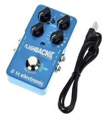 TC ELECTRONIC FLASHBACK 2 DELAY AND LOOPER A PEDALE PER CHITARRA TRUE BYPASS TECNOLOGIA MASH + 3 SLOT TONEPRINT
