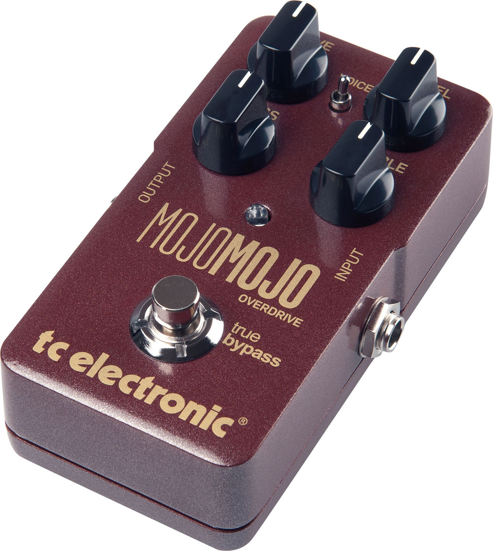 TC ELECTRONIC MOJOMOJO OVERDRIVE EFFETTO BOOSTER OVERDRIVE A PEDALE PER CHITARRA