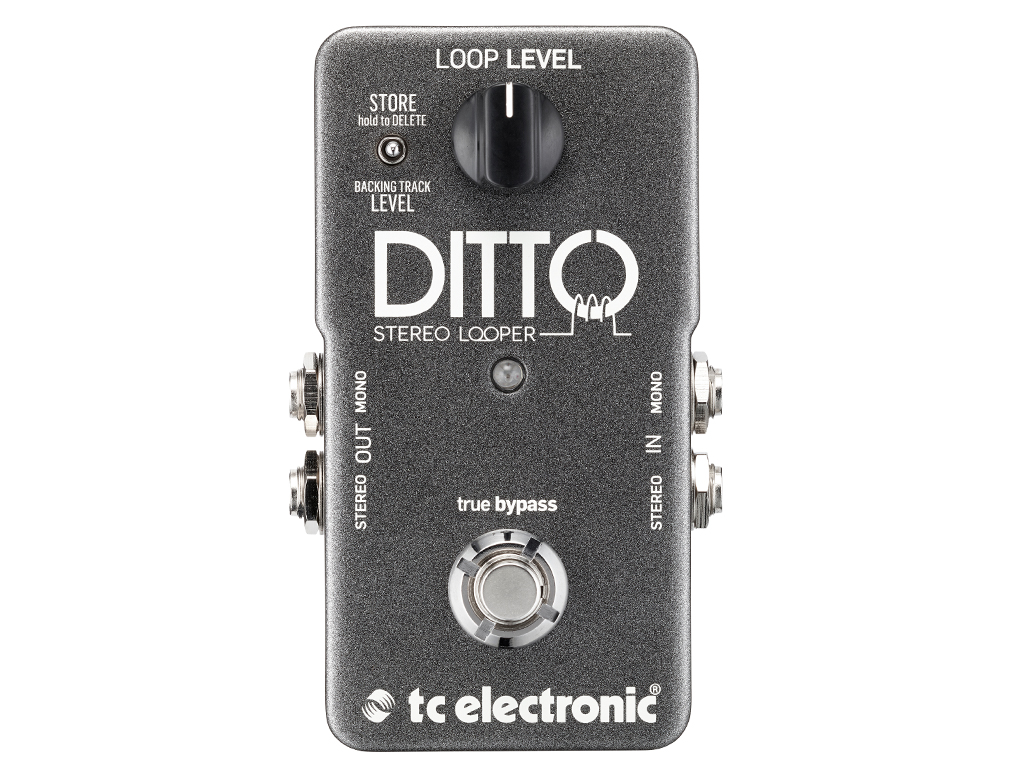 TC ELECTRONIC DITTO STEREO LOOPER EFFETTO LOOPER STEREO A PEDALE