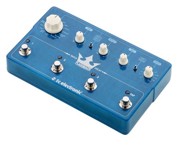 TC ELECTRONIC FLASHBACK TRIPLE DELAY TRIPLO DELAY PER CHITARRA A PEDALE