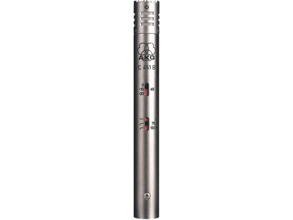 AKG ACOUSTIC AKG C451B MICROFONO A CONDENSATORE CARDIOIDE PER STRUMENTI