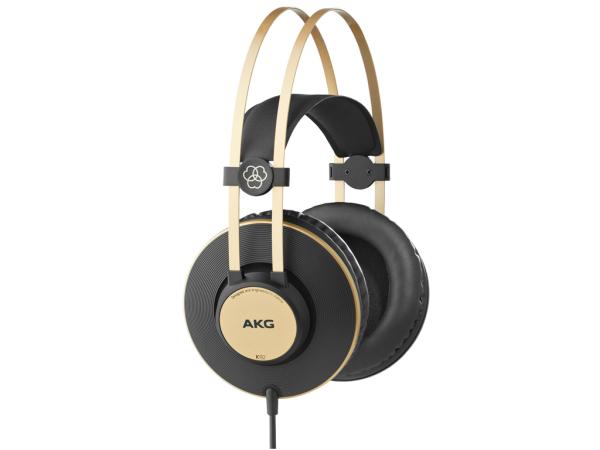 AKG ACOUSTIC AKG K92 CUFFIA MONITOR OVER EAR CHIUSA NERA E ORO