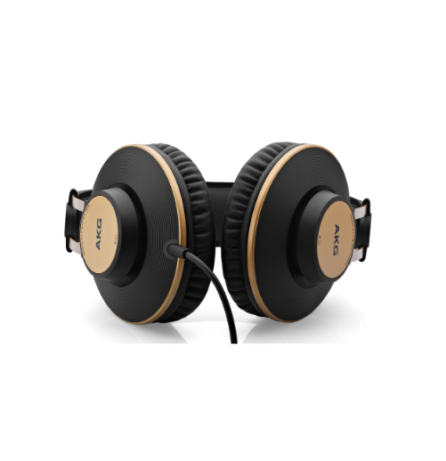 AKG ACOUSTIC AKG K92 CUFFIA MONITOR OVER EAR CHIUSA NERA E ORO