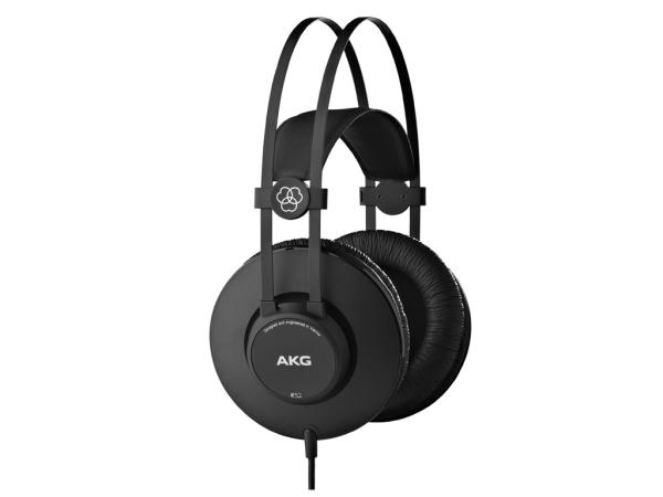 AKG ACOUSTIC AKG K52 CUFFIA MONITOR CHIUSA OVER-EAR NERA