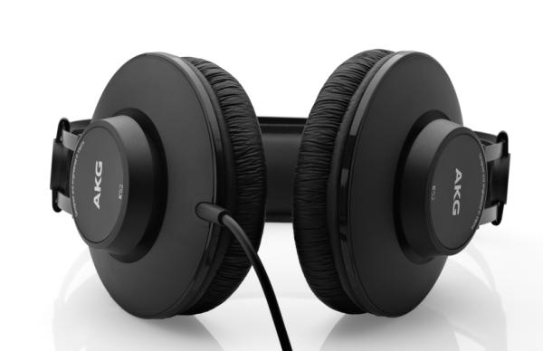 AKG ACOUSTIC AKG K52 CUFFIA MONITOR CHIUSA OVER-EAR NERA