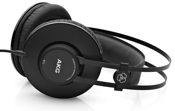 AKG ACOUSTIC AKG K52 CUFFIA MONITOR CHIUSA OVER-EAR NERA