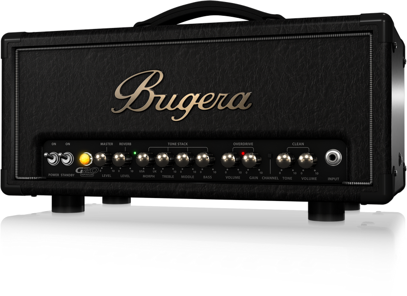 BUGERA G20-INFINIUM TESTATA VALVOLARE PER CHITARRA 20 WATT 2 CANALI 2 ECC83