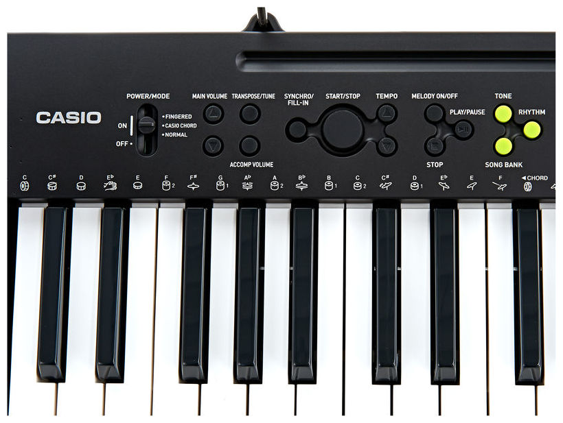 CASIO CTK 240 TASTIERA PORTATILE 49 TASTI QUATTRO OTTAVE