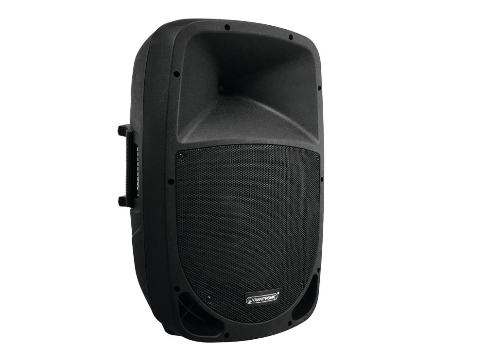 OMNITRONIC VFM 215 A CASSA ATTIVA 2 VIE AMPLIFICATORE CLASSE AB 150W WOOFER 15"