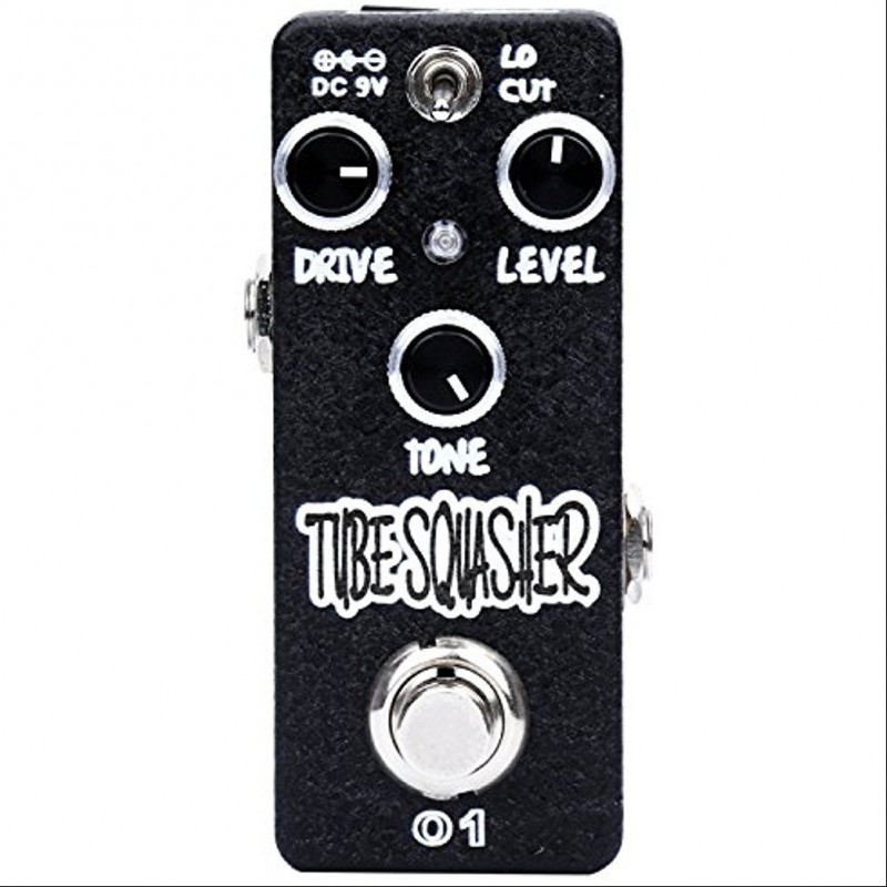 XVIVE O1 TUBE SQUASHER EFFETTO A PEDALE OVERDRIVE ANALOGICO PER CHITARRA ELETTRICA TRUE BYPASS