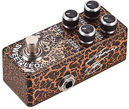 XVIVE O2 SWEET LEO EFFETTO A PEDALE OVERDRIVE ANALOGICO PER CHITARRA ELETTRICA TRUE BYPASS