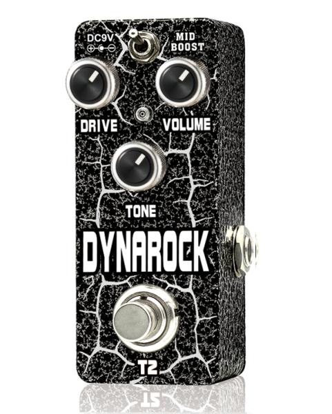XVIVE T2 DYNAROCK DISTORSION PEDAL PEDALE EFFETTO DISTORSORE PER CHITARRA ELETTRICA TRUE BYPASS