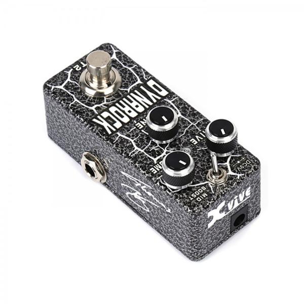 XVIVE T2 DYNAROCK DISTORSION PEDAL PEDALE EFFETTO DISTORSORE PER CHITARRA ELETTRICA TRUE BYPASS