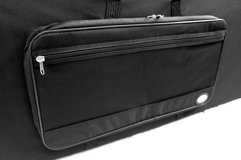 LUKE DANIEL LUKE & DANIEL KCP45 CUSTODIA RIGIDA IMBOTTITA A TROLLEY PER TASTIERA