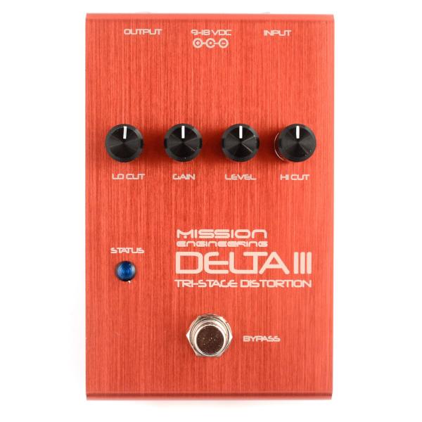MISSION ENGINEERING DELTA III SI EFFETTO A PEDALE PER CHITARRA ELETTRICA DISTORSORE FUZZ OVERDRIVE