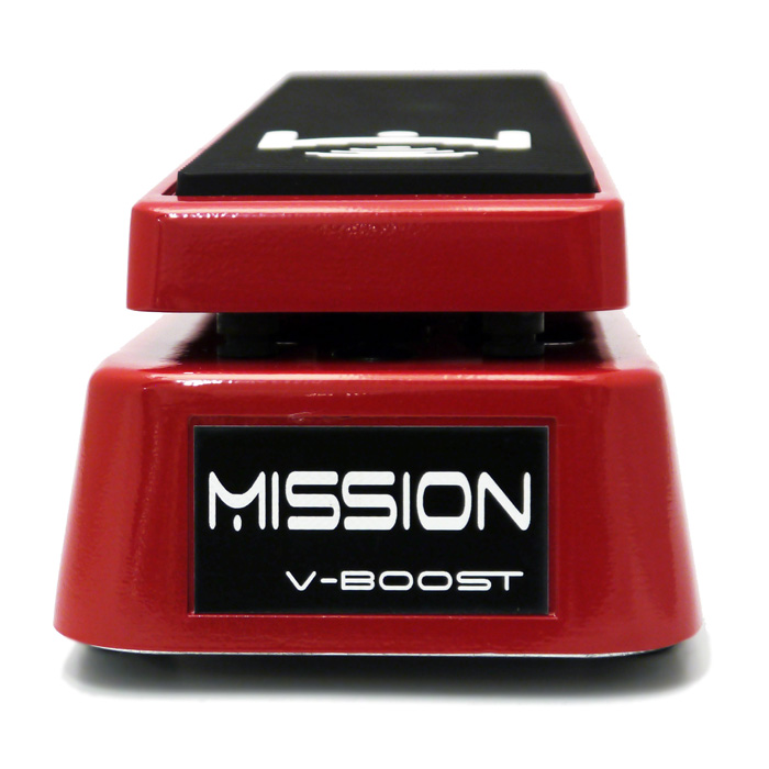 MISSION ENGINEERING VB-RD EFFETTO BOOSTER VARIABILE A PEDALE PER CHITARRA ELETTRICA COLORE ROSSO