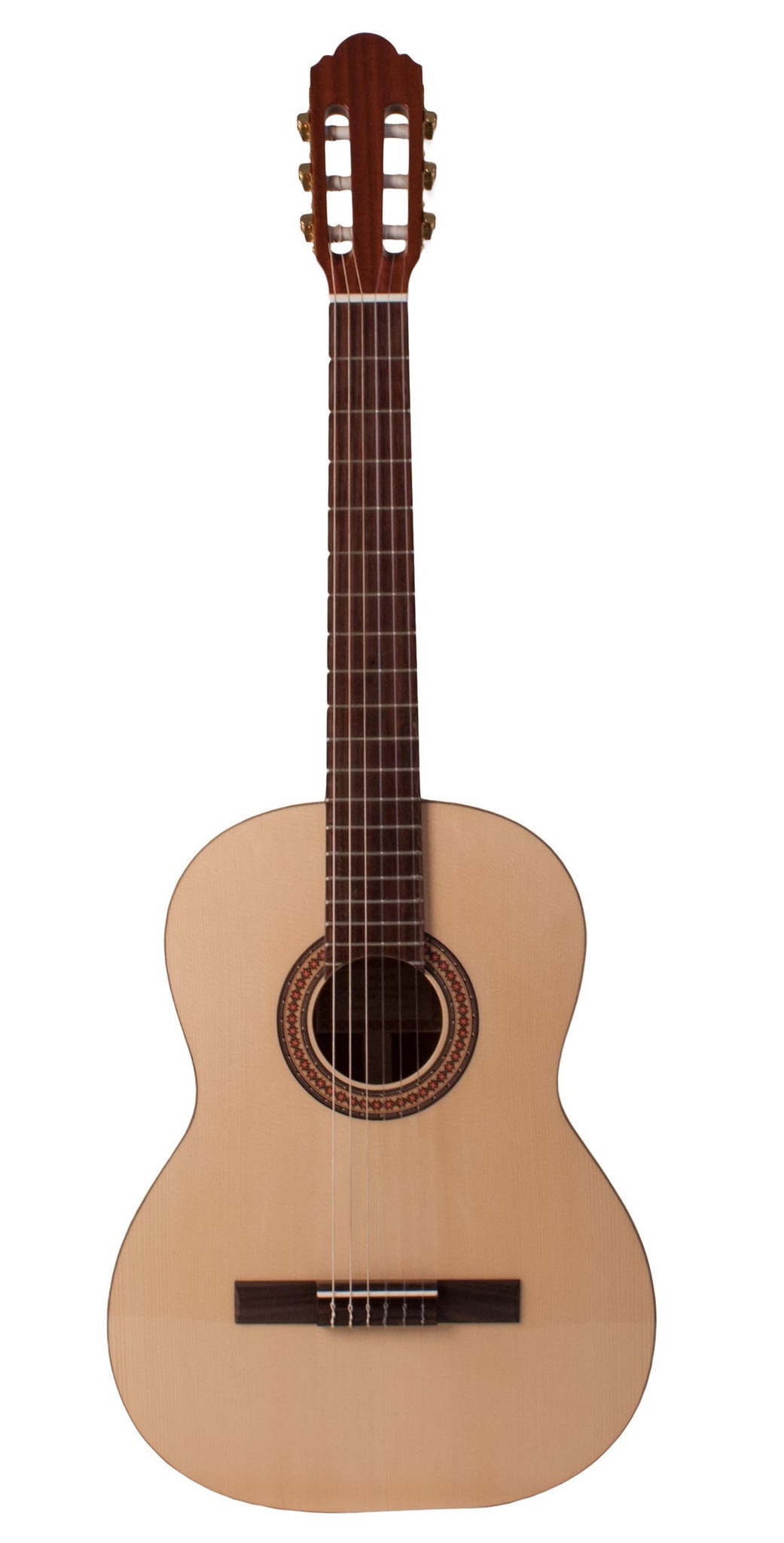 HORA CHITARRA CLASSICA 4-4 SM10 CRISTAL MADE IN EUROPE TOP ABETE MASSELLO SELEZIONATO FONDO-FASCE MOGANO MASSELLO ROSETTA INTARS