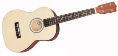 HORA UKULELE STANDARD BARITONO MADE IN EUROPE TAVOLA ABETE ROSSO TOP IN MASSELLO TASTIERA IN PALISSANDRO