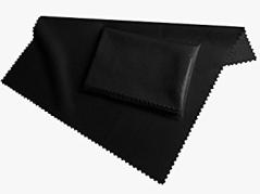 CHERRYMUSIC CHERRY MUSIC GUITAR CLEANING CLOTH PANNO PULISCI CORDE PER CHITARRA MANDOLINO UKULELE BANJO COLORE NERO