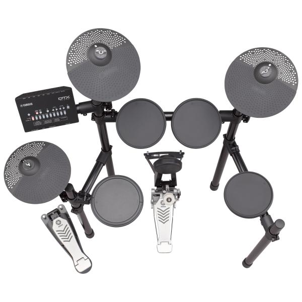 YAMAHA DTX432-K BATTERIA ELETTRONICA 5 PAD + 3 PIATTI + MODULO SONORO + RACK MONTAGGIO + PEDALI INCLUSI