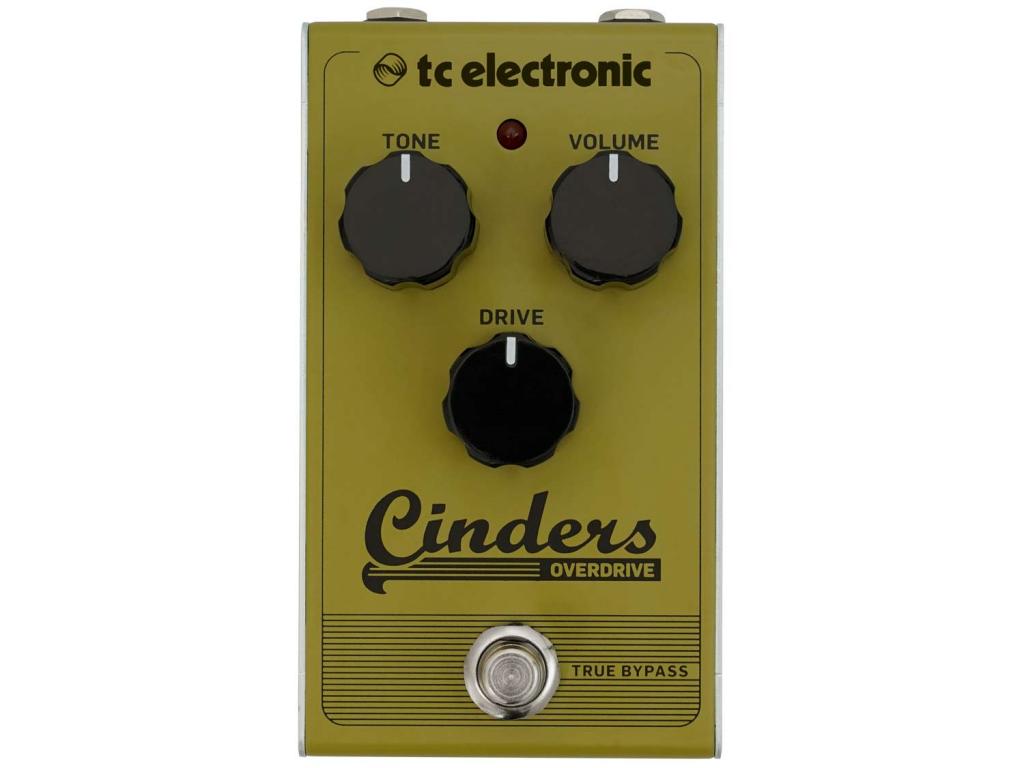 TC ELECTRONIC CINDERS OVERDRIVE EFFETTO OVERDRIVE A PEDALE PER CHITARRA