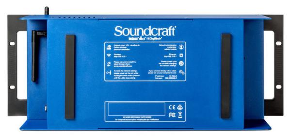SOUNDCRAFT UI24R MIXER 24 CANALI A RACK REGISTRATORE MUTITRACCIA WI-FI USB